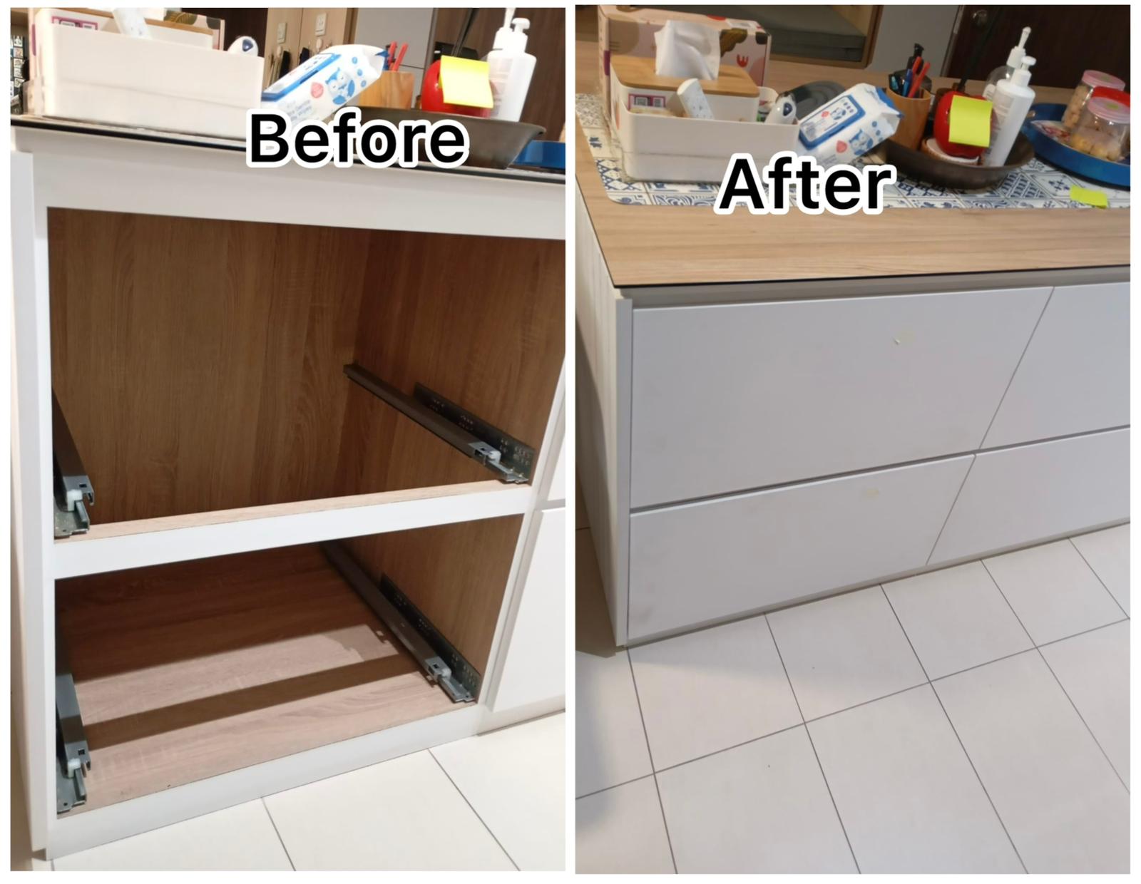 Kitchen Cabinet Modification Service in Singapore | Upgrade Your Storage with Tasfia Engineering & Construction Pte Ltd